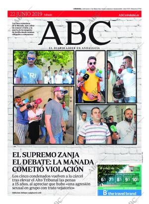 ABC CORDOBA 22-06-2019 página 1