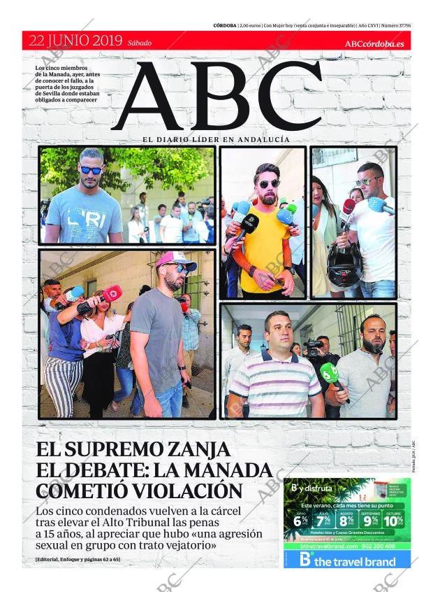 ABC CORDOBA 22-06-2019 página 1