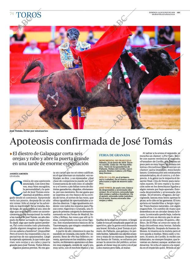 ABC SEVILLA 23-06-2019 página 74