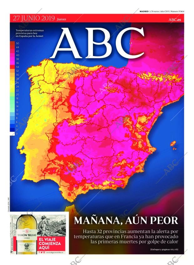 ABC MADRID 27-06-2019 página 1