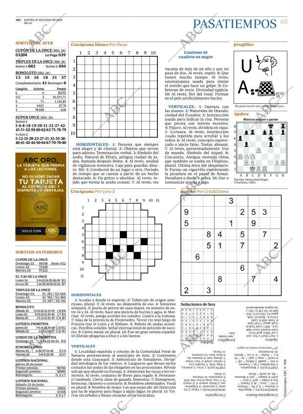 ABC MADRID 27-06-2019 página 65