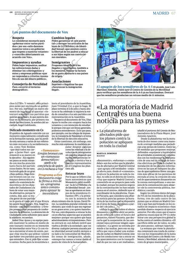 ABC MADRID 27-06-2019 página 67