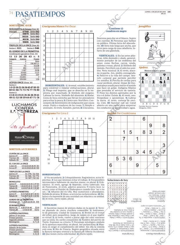 ABC MADRID 01-07-2019 página 74