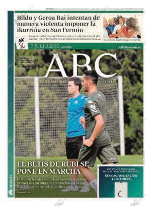 ABC SEVILLA 07-07-2019 página 1