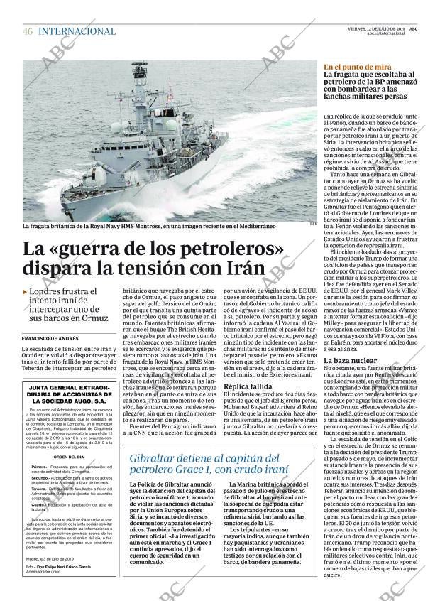 ABC CORDOBA 12-07-2019 página 46