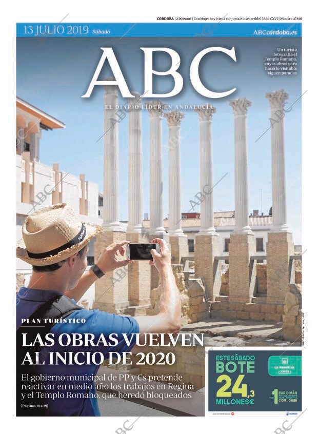 ABC CORDOBA 13-07-2019 página 1