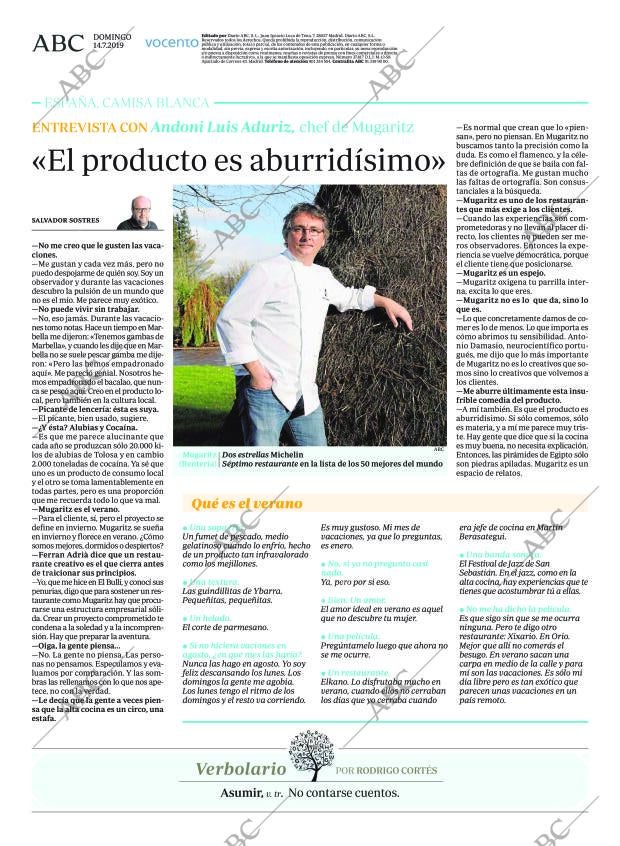 ABC MADRID 14-07-2019 página 102