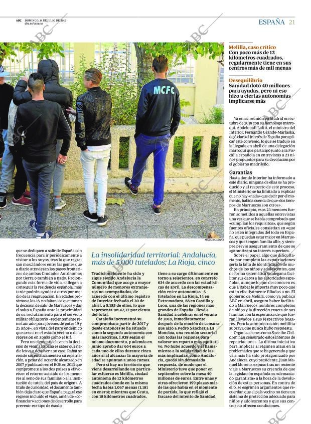 ABC MADRID 14-07-2019 página 21