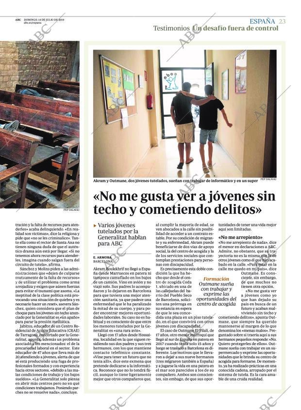 ABC MADRID 14-07-2019 página 23
