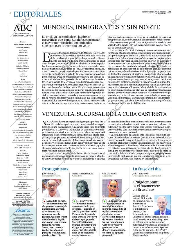 ABC MADRID 14-07-2019 página 4