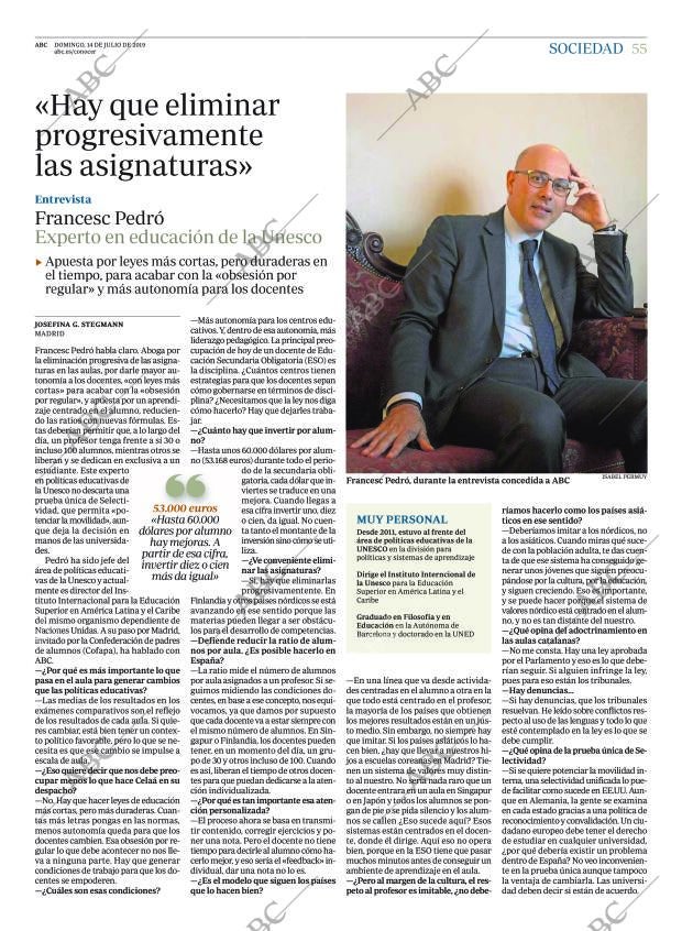 ABC MADRID 14-07-2019 página 55