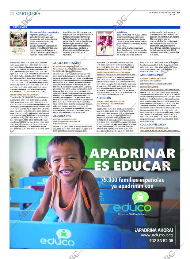 ABC MADRID 14-07-2019 página 72