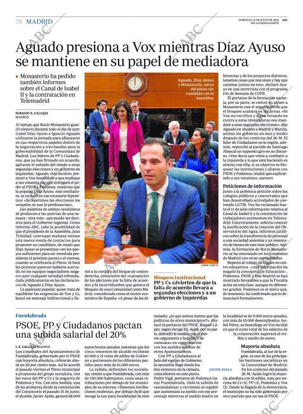 ABC MADRID 14-07-2019 página 76