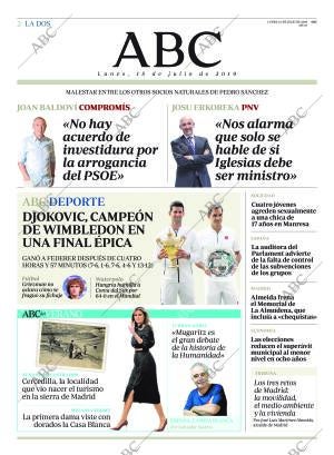 ABC MADRID 15-07-2019 página 2