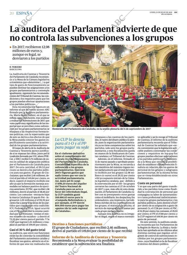 ABC MADRID 15-07-2019 página 20