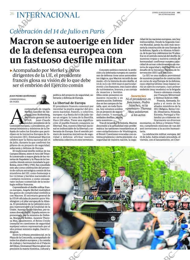 ABC MADRID 15-07-2019 página 26