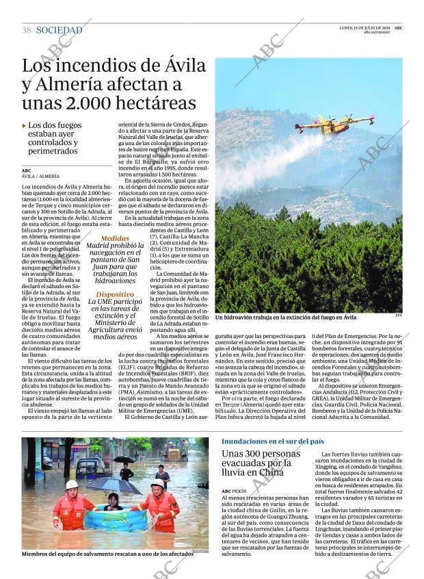 ABC MADRID 15-07-2019 página 38