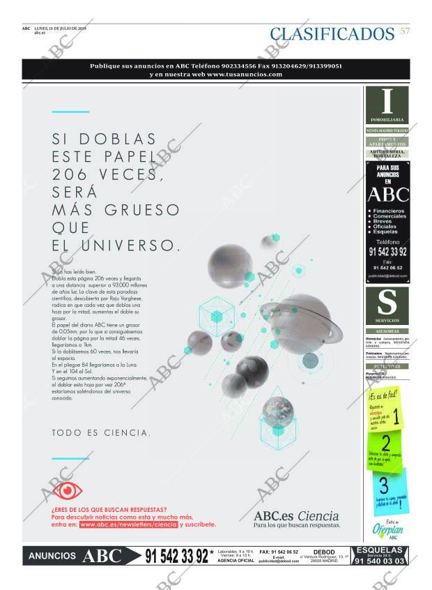 ABC MADRID 15-07-2019 página 57