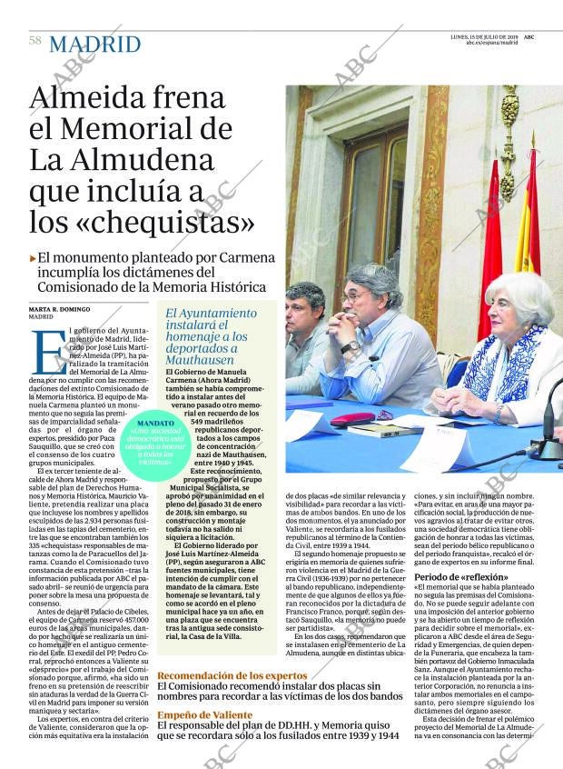 ABC MADRID 15-07-2019 página 58