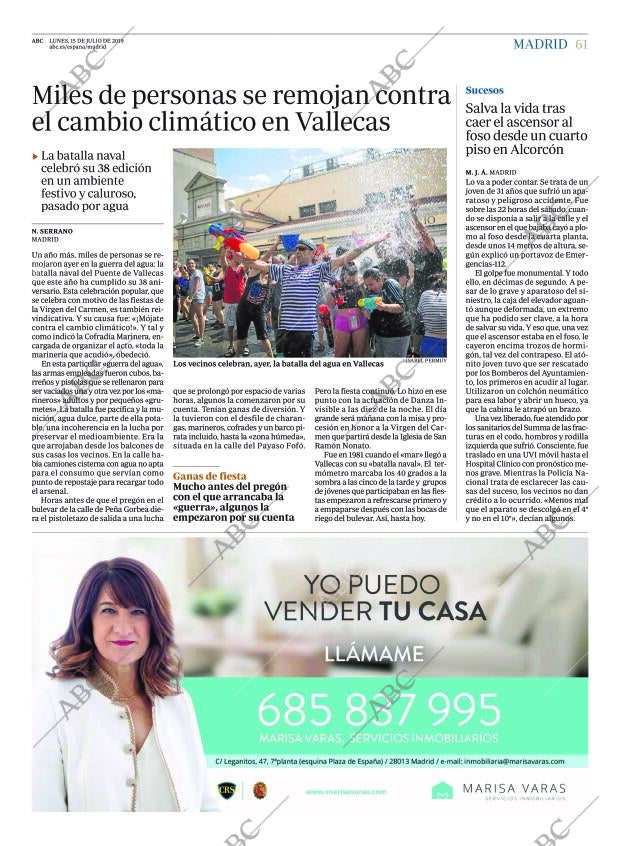 ABC MADRID 15-07-2019 página 61