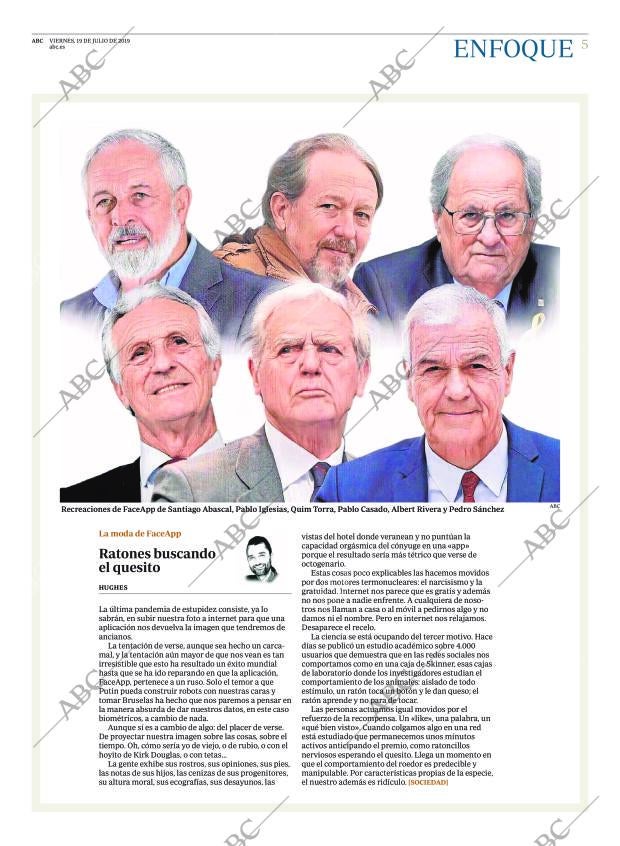 ABC MADRID 19-07-2019 página 5