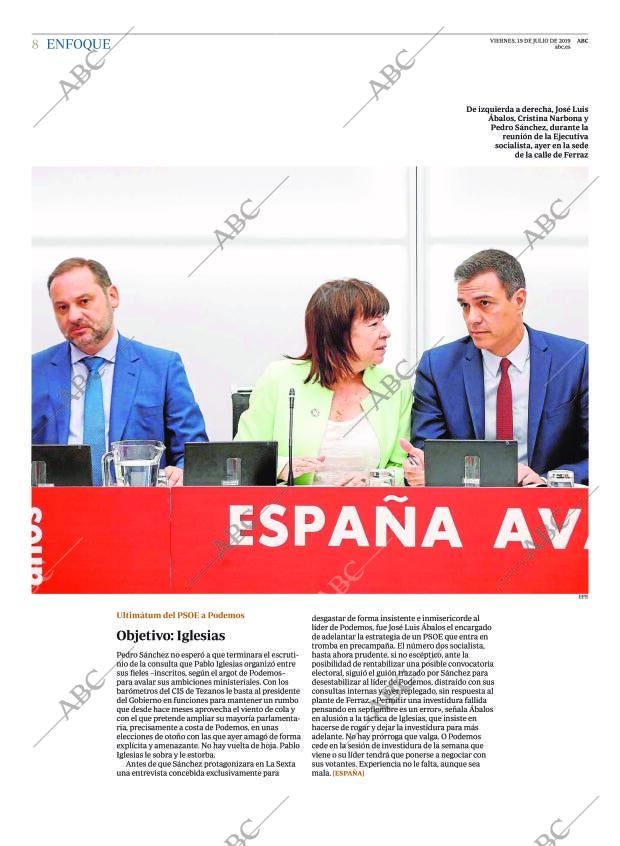 ABC MADRID 19-07-2019 página 8