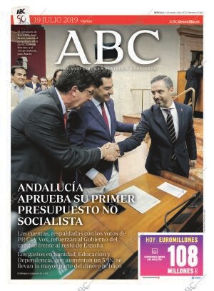 ABC SEVILLA 19-07-2019 página 1