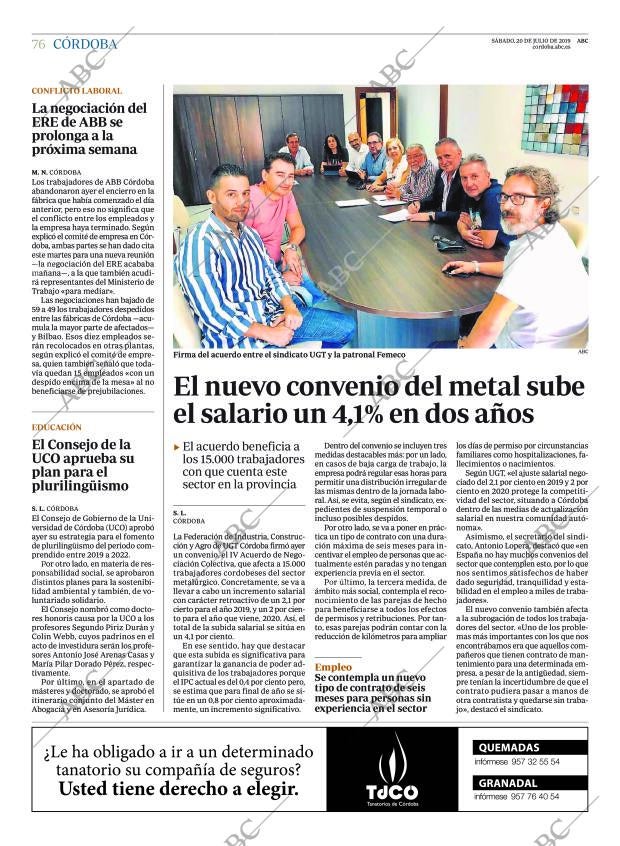 ABC CORDOBA 20-07-2019 página 76