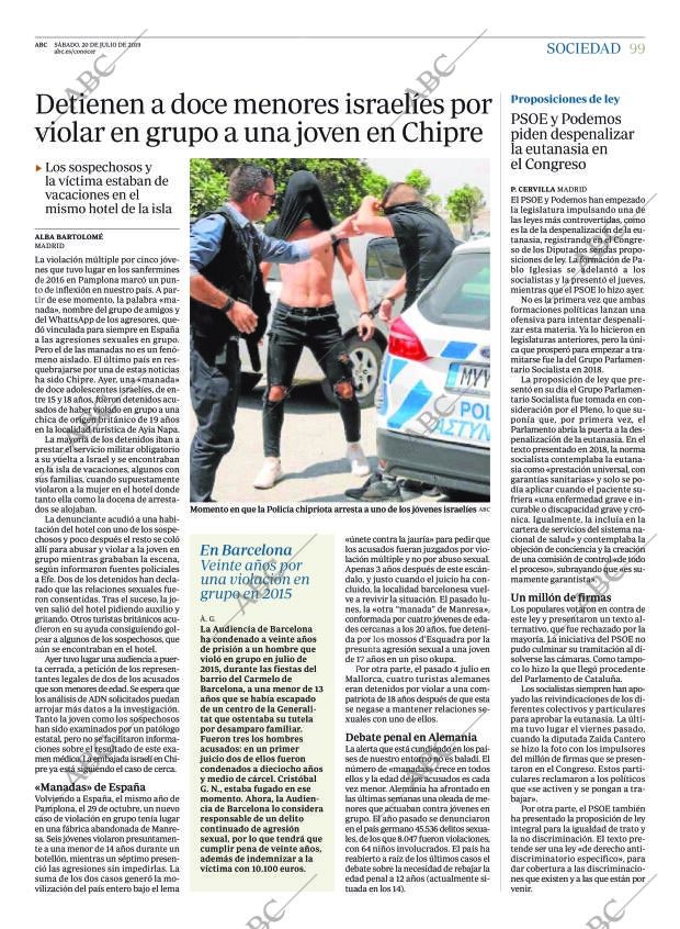 ABC MADRID 20-07-2019 página 99