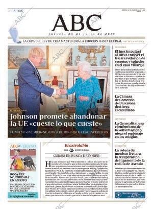 ABC MADRID 25-07-2019 página 2