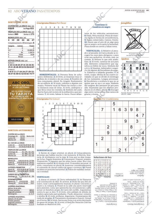 ABC MADRID 25-07-2019 página 82