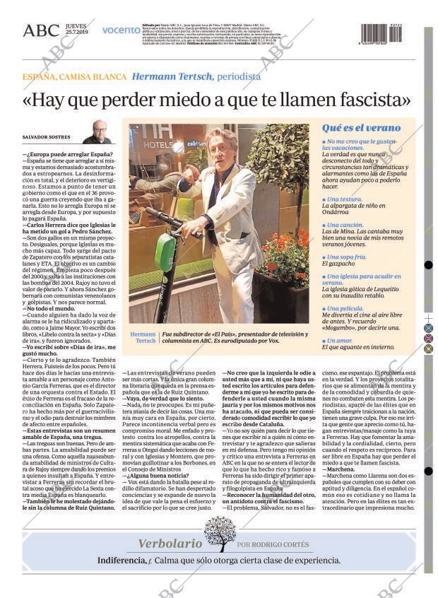 ABC MADRID 25-07-2019 página 88
