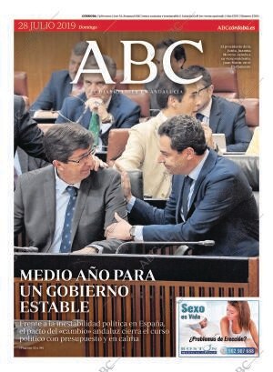 ABC CORDOBA 28-07-2019 página 1