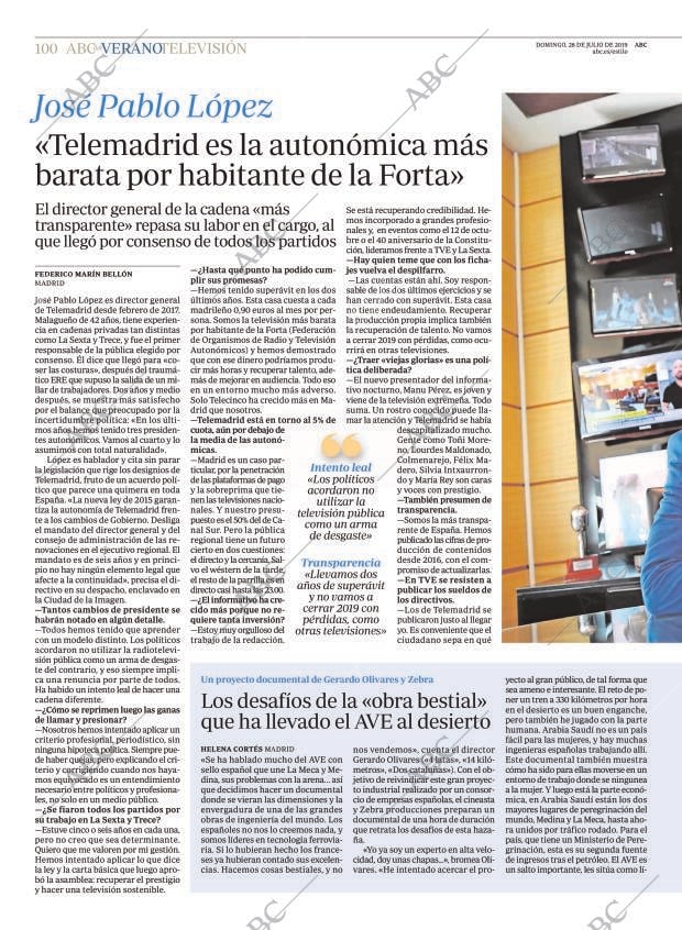 ABC MADRID 28-07-2019 página 100