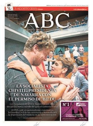 ABC SEVILLA 03-08-2019 página 1