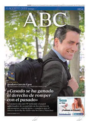 ABC MADRID 04-08-2019 página 1