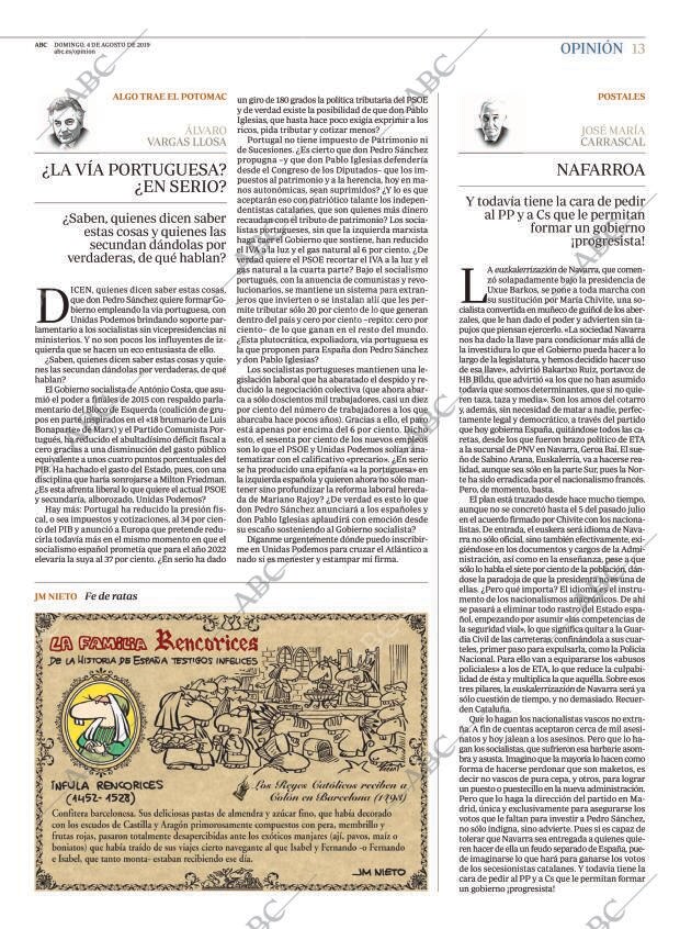 ABC MADRID 04-08-2019 página 13