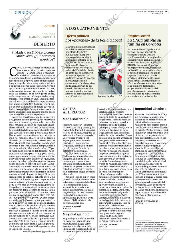 ABC CORDOBA 07-08-2019 página 14