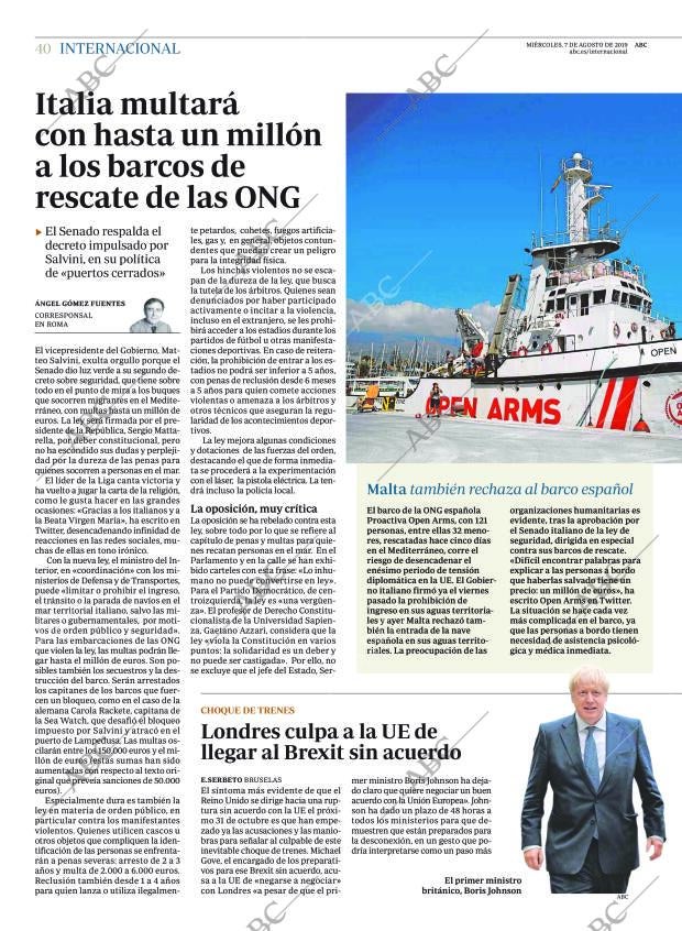 ABC CORDOBA 07-08-2019 página 40