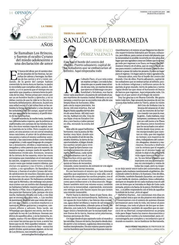 ABC SEVILLA 09-08-2019 página 14