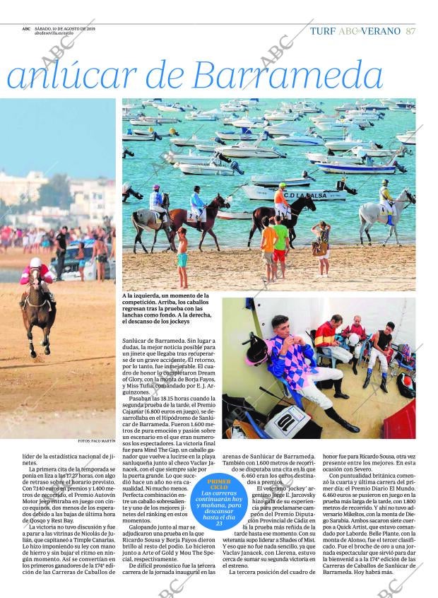ABC SEVILLA 10-08-2019 página 87