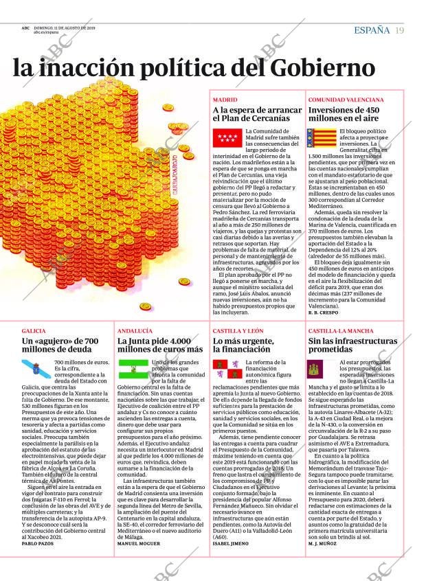 ABC MADRID 11-08-2019 página 19