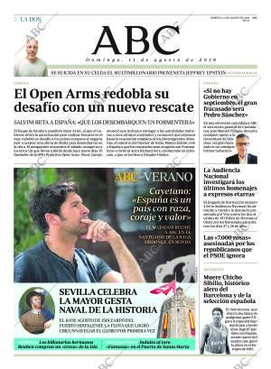 ABC MADRID 11-08-2019 página 2