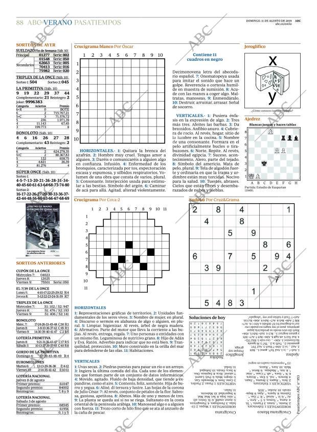 ABC MADRID 11-08-2019 página 88