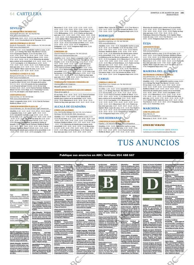 ABC SEVILLA 11-08-2019 página 64