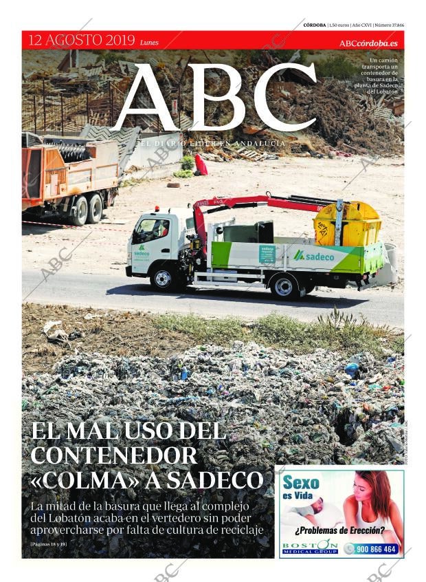 ABC CORDOBA 12-08-2019 página 1