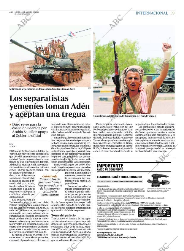 ABC CORDOBA 12-08-2019 página 39