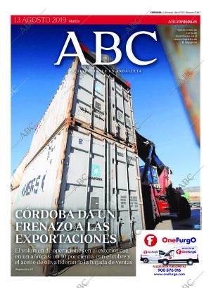 ABC CORDOBA 13-08-2019 página 1