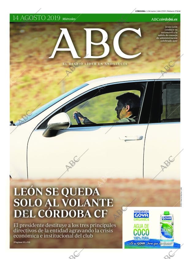 ABC CORDOBA 14-08-2019 página 1