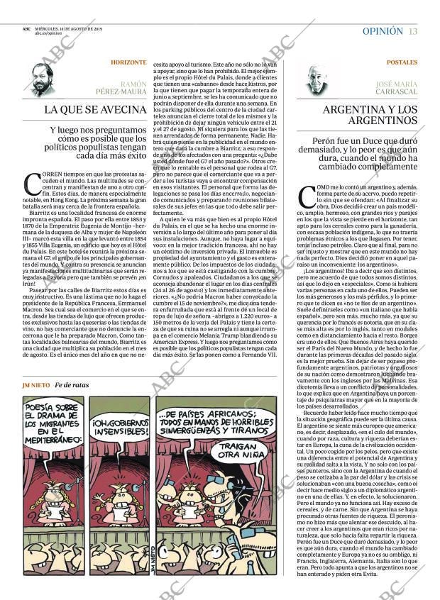 ABC CORDOBA 14-08-2019 página 13